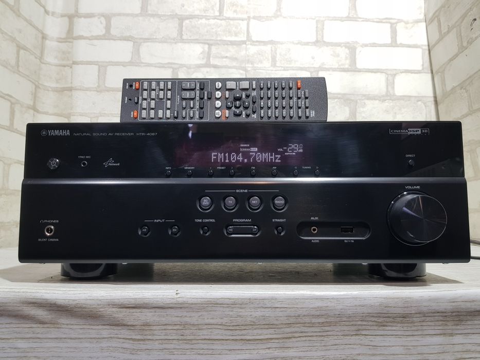5.1 AV ресивер YAMAHA HTR-4067, *5x100 Вт,HDMI, USB, б/у з Німеччини
