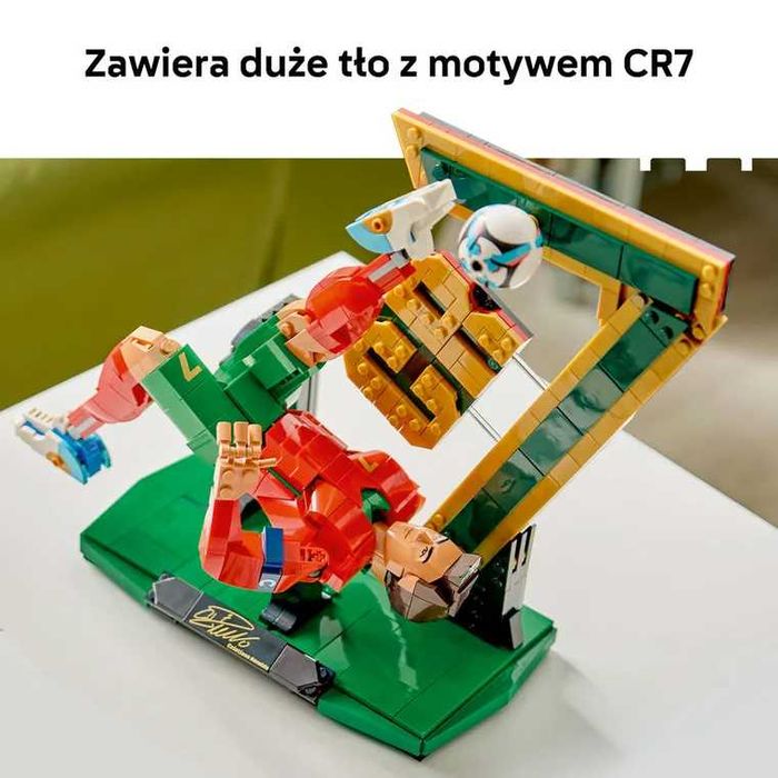 LEGO Editions Cristiano Ronaldo 43016 – 854 elementy, figurka CR7