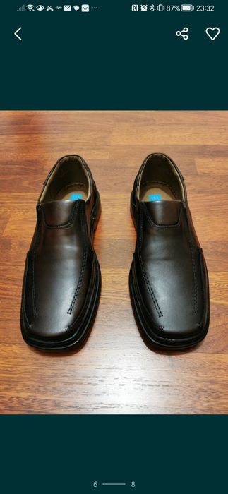 Skórzane Buty Męskie Wsuwane Lekkie Wygodne Brązowe Kabir