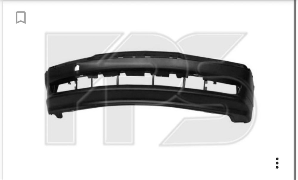 Бампер передній BMW 7 E38