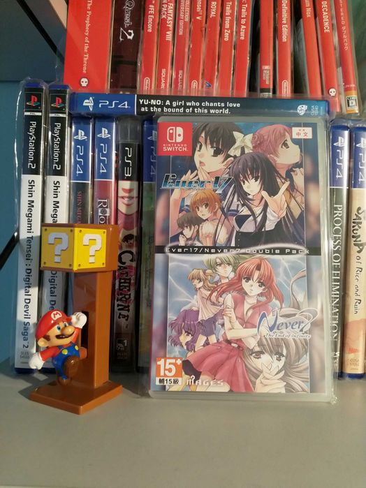 Ever 17 / Never 7 Visual Novels na Nintendo Switchh