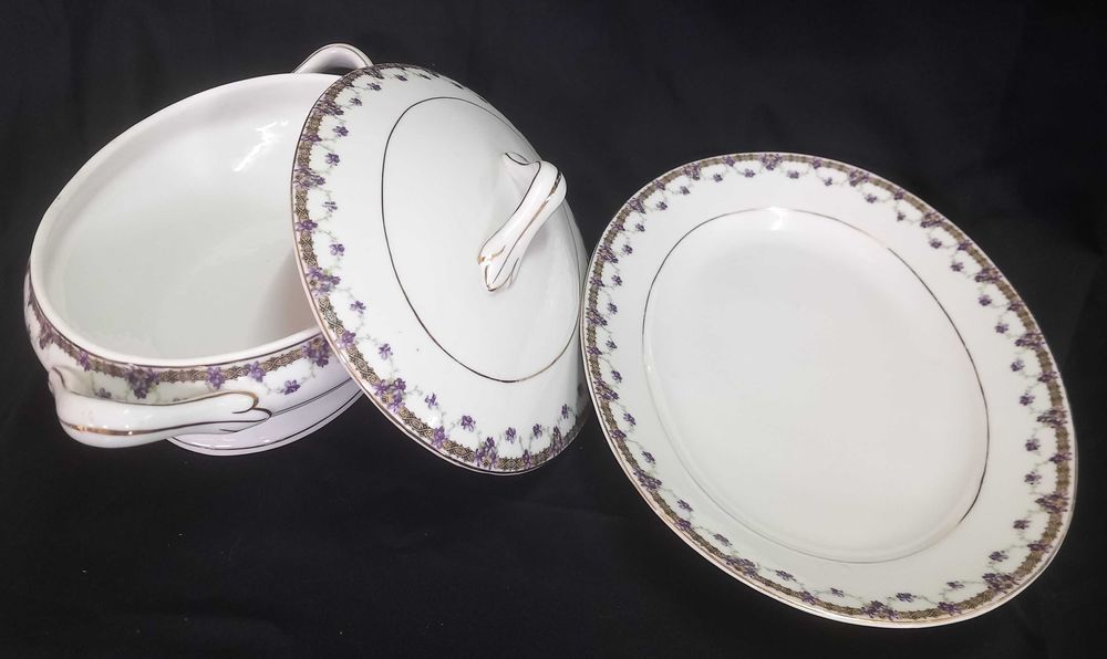 Terrina Vista Alegre marca 29 (em uso de 1922 a 1947) como nova