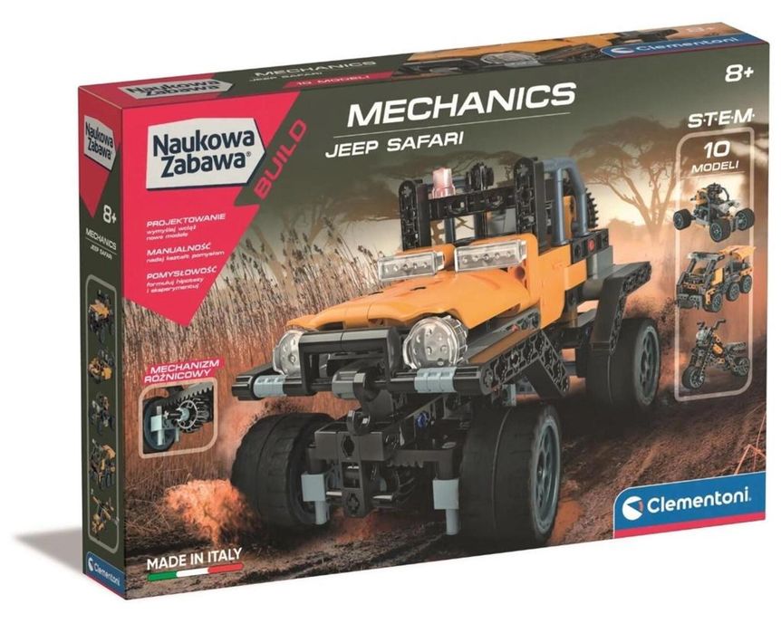 Laboratorium mechaniki - Jeep pudełko,395x280x60 mm