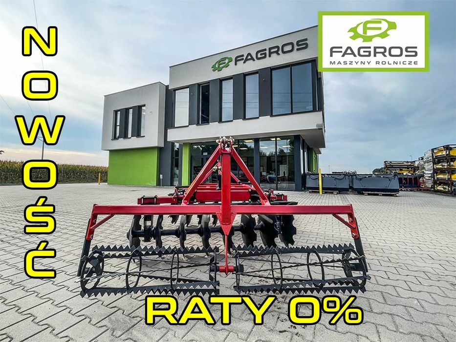 TANIEJ NIE MA! STRUMYK Brona talerzowa cięte talerze Alfa  | Promocja