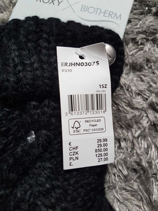 Ciepłe rękawice dzianinowe Roxy kryształki