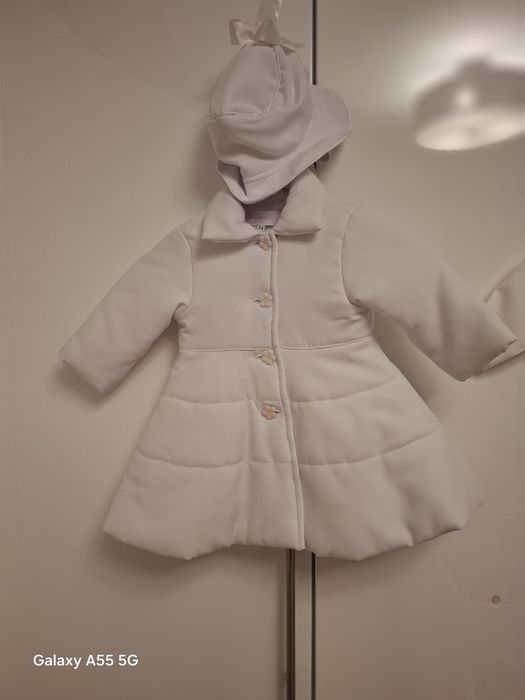 Ubranko na chrzest dla dziewczynki