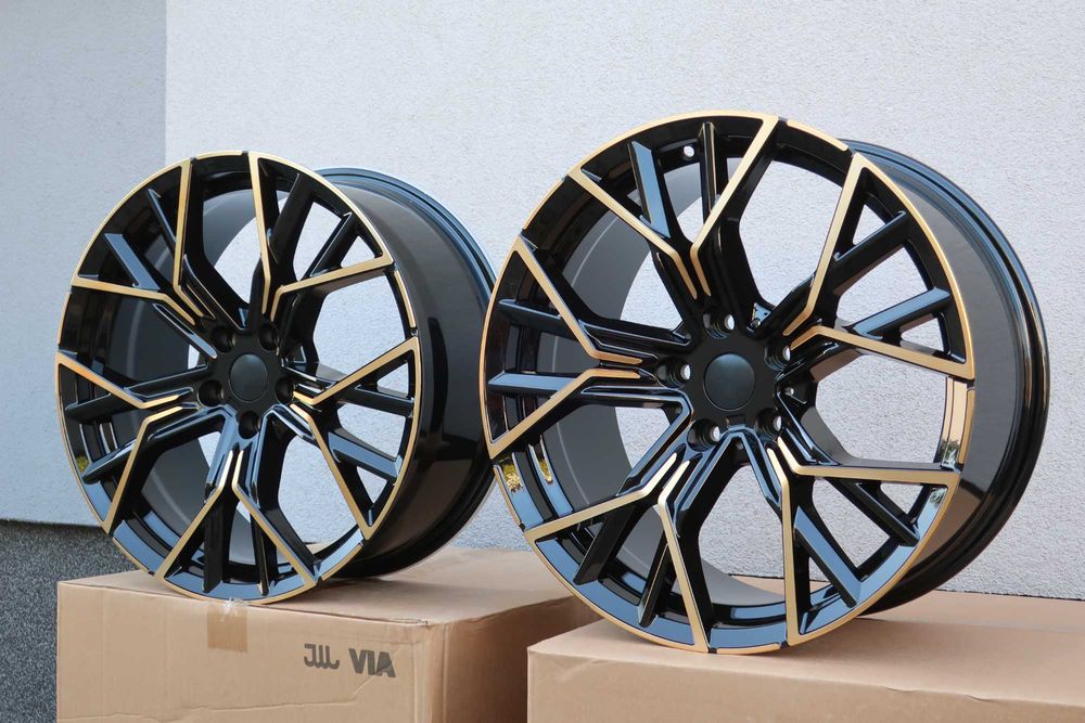 felgi 19 5x120 8/9 BMW f30 f31 f32 f33 e90 e91 e92 e93 f25 f26 e89 e84 f30 f31 f32 f36 f10 f11 f13 e89 WKLĘSŁE czarny + brąz