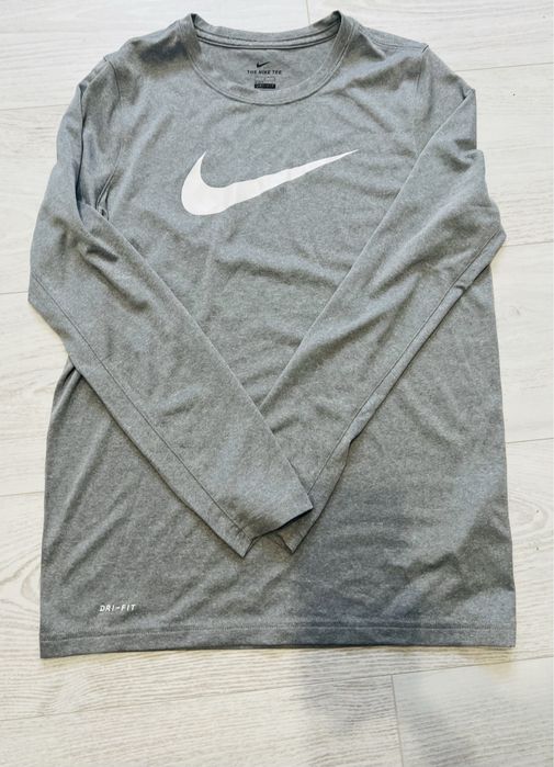 Koszulka do cwiczen nike dri-fit dlugi rekaw oddychajaca oryginalna