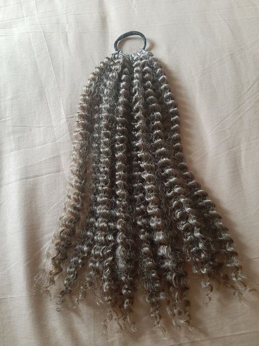 Extensões de cabelo castanho 45 cm parece natural