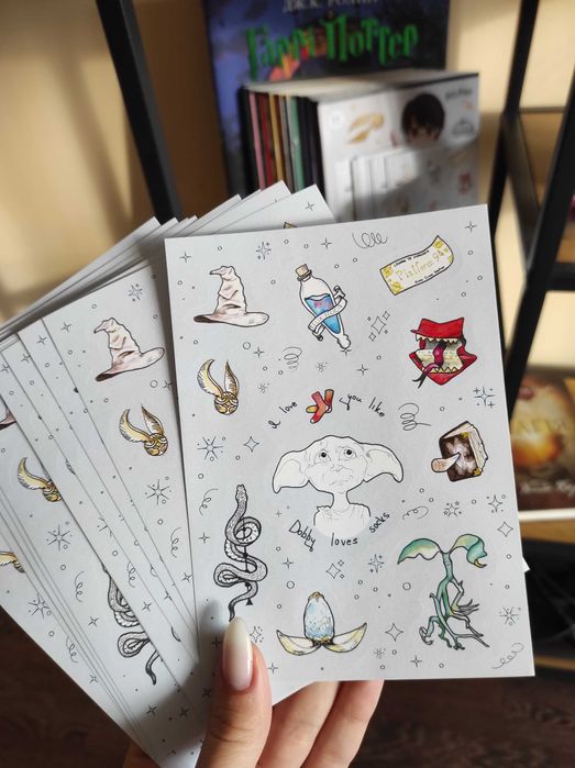 Наклейки Гаррі Поттер