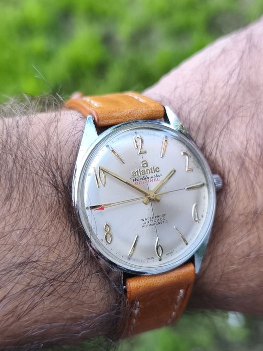 Szwajcarski Klasyk: Atlantic Worldmaster Original (Lata 70./80.) – Stan Oryginalny