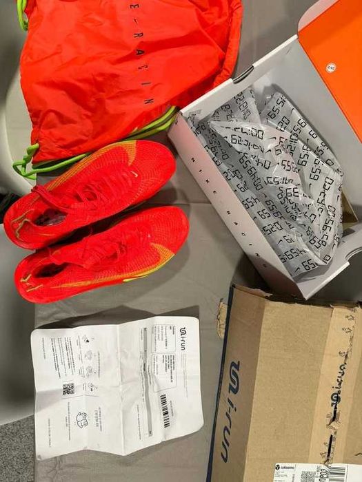 Nike Air Zoom Alphafly Next 3 40.5 Como Novas 18km Placa Carbono