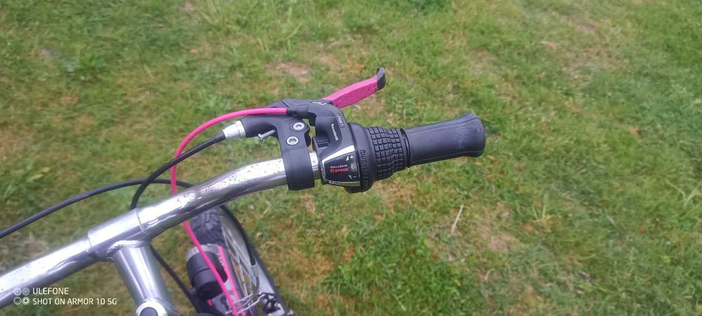 Rower Dziewczęcy B'TWIN Poply 500 | Koła 24" | 6 Biegów Shimano | Gotowy do jazdy!