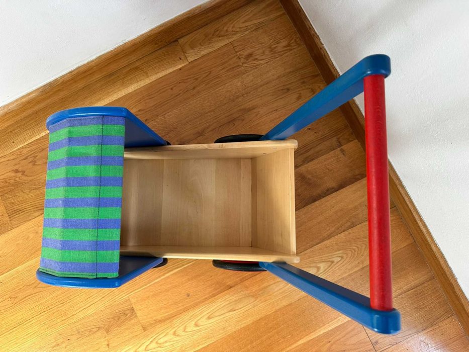 wózek dla lalki drewniany Baio