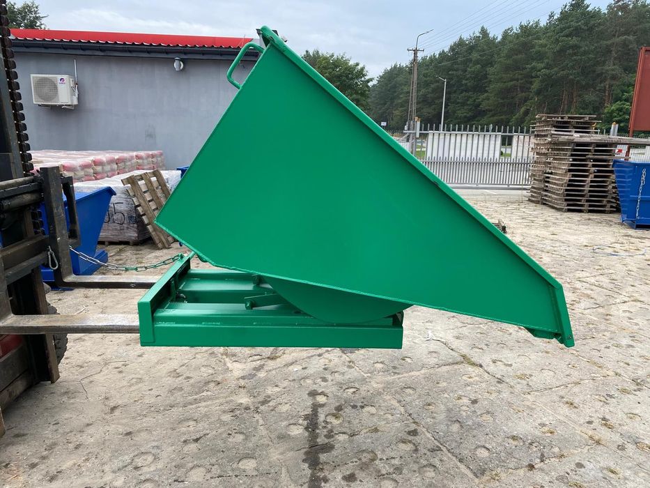 Koleba TK900 do widlaka pojemnik samowyładowczy na złom i inne