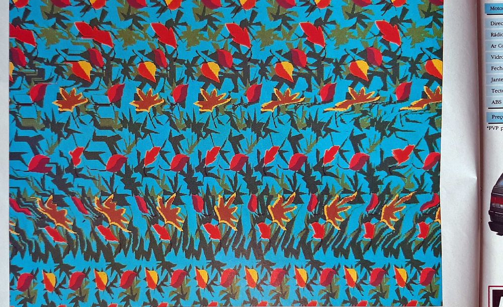 Público Suplemento 1994 Imagens 3D, Lobo Antunes