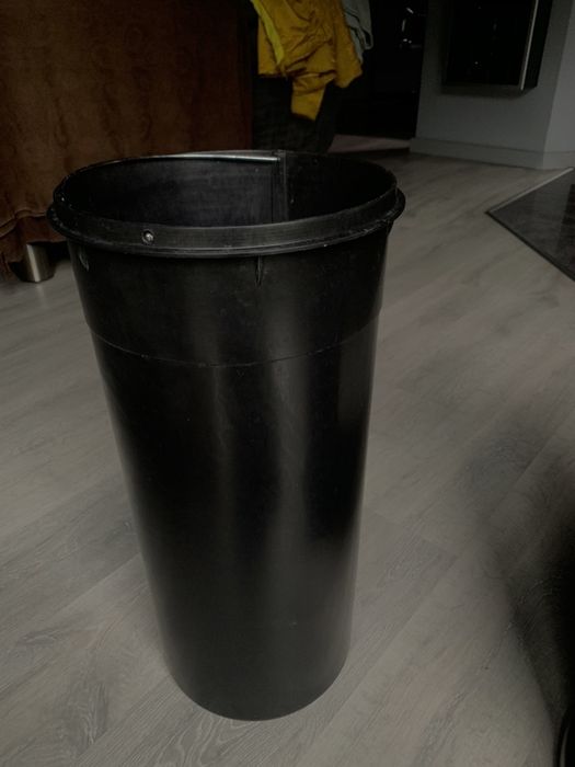 Kosz kolor mat czarny