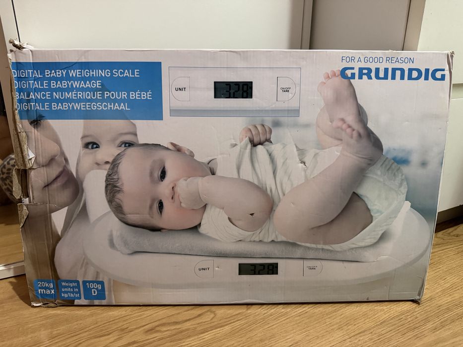 Balança Digital para Bebé Grundig – Nova / na Caixa – 20 kg