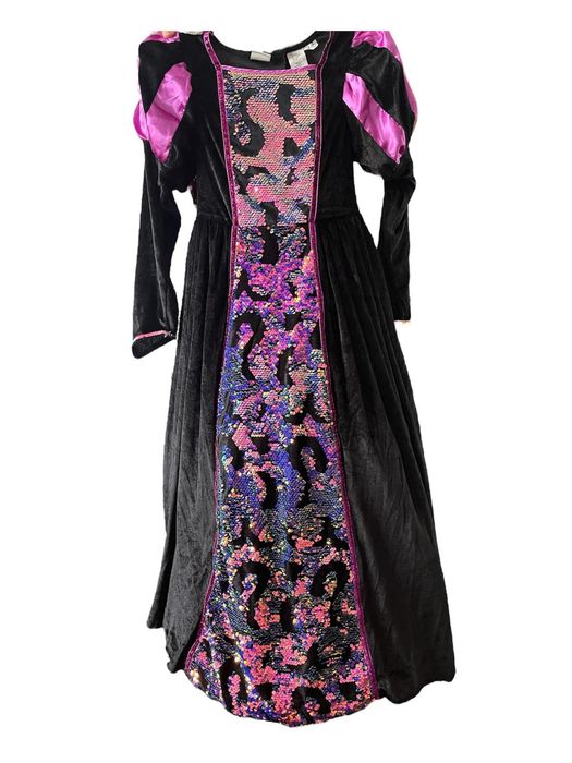 Шикарное платье на 5-6 років королева вампиров на Хелловин