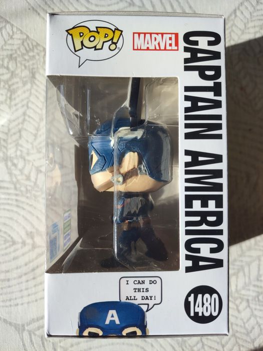 Funko Pop Captain America edição limitada