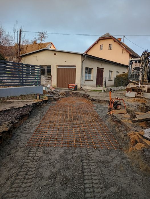 Usługi koparką rozbiórki wyburzenia roboty ziemne brukarstwo