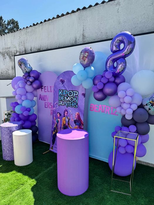 Aluguer material decorativo festas infantis