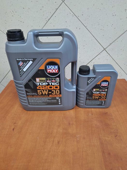 Warszawa Olej Silnikowy Syntetyczny Liqui Moly TOP TEC 4200 5W30 5L 1L