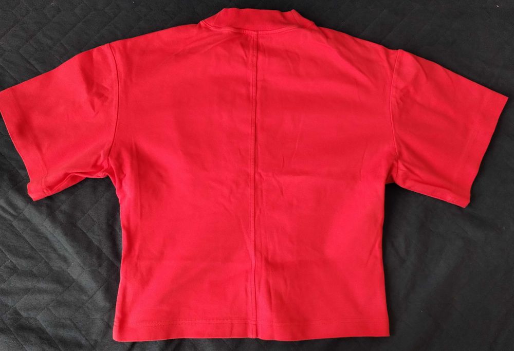 NOWY Różowy T-shirt COS M magenta fuksja