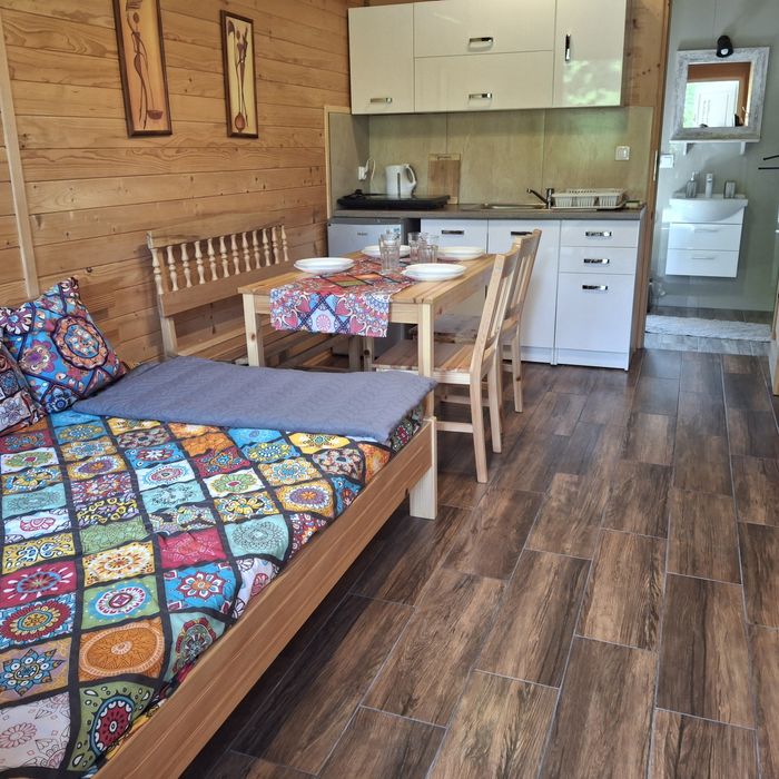 Domki , Bieszczady,Polanczyk , Solina, jezioro solinskie. Basen