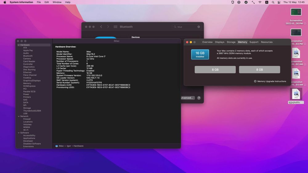 iMac 2019 21.5-inch, 16 GB RAM