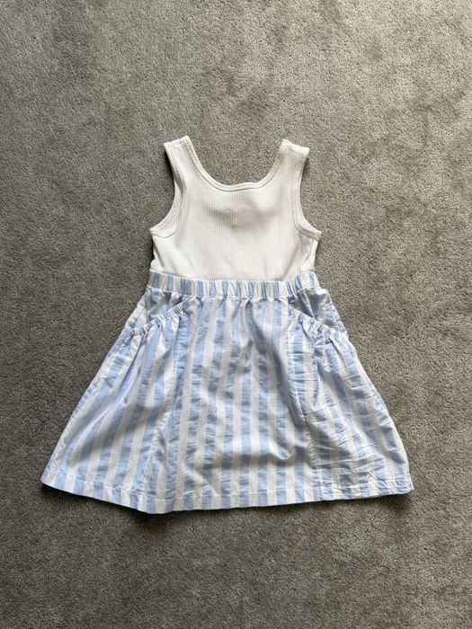 Платье сарафан zara для девочки 5-7 лет
