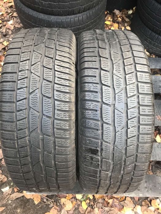Continental 215/60r16 пара зима резина шини б/у склад оригінал