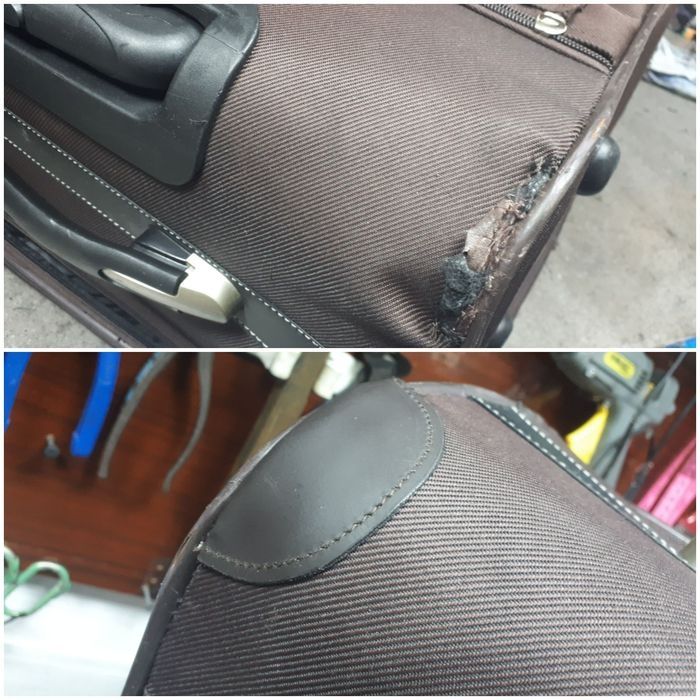 Чемоданов Сумок Ремонт .Трещин и разрывов. Со Вкусом.