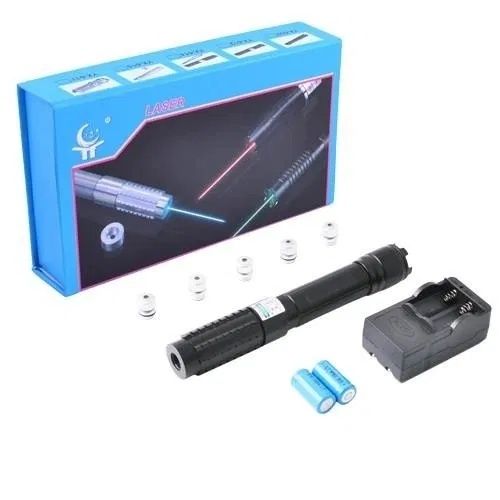 Мощнейшая лазерная указка, пушка Фонарь лазер синий YX-B015, B017,В008