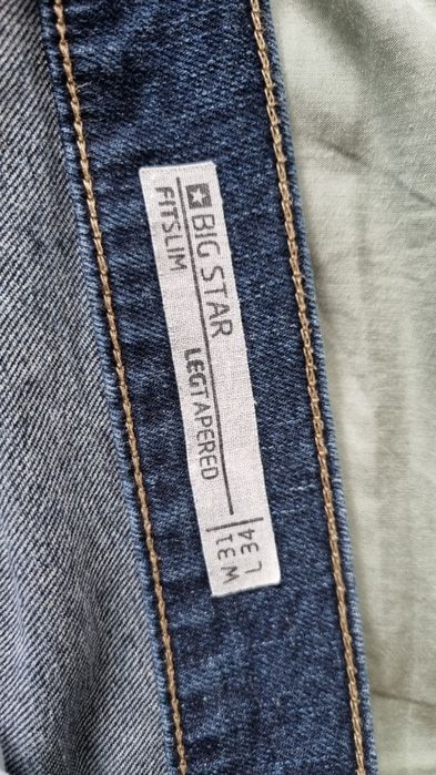 Jeansy dżinsy BigStar Fit Slim W31 L34
