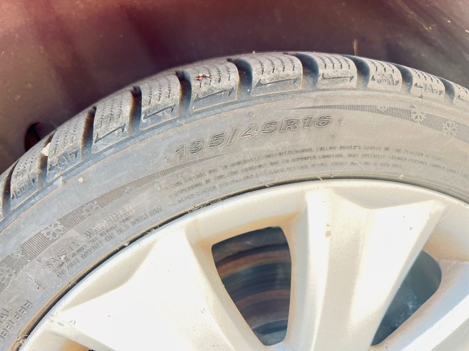 Jantes C2 c/ pneus 195/45 R16