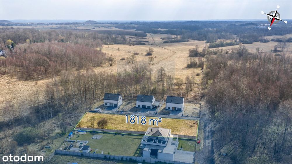Działka w spokojnej okolicy blisko lasu - Widok 6