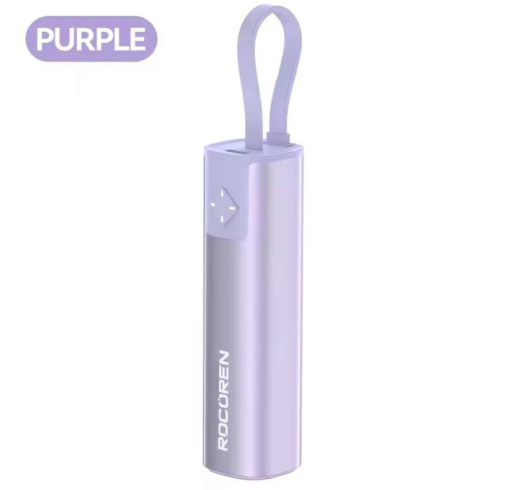 Power Bank ROCOREN 5000 mAh | міні | компактний