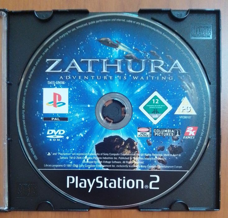 Jogo Zathura, para Playstation 2 PS2