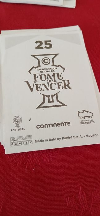 Cromos Fome de Vencer, novos