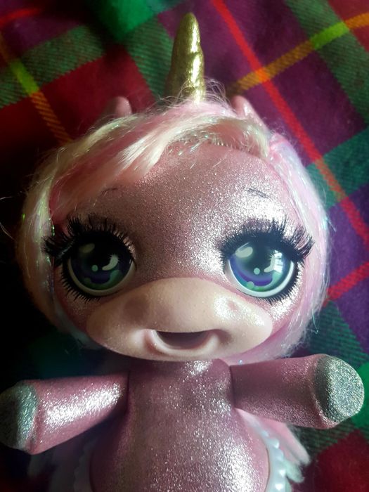 Розовый единорог Пупси Poopsie единорожка кукла младенец