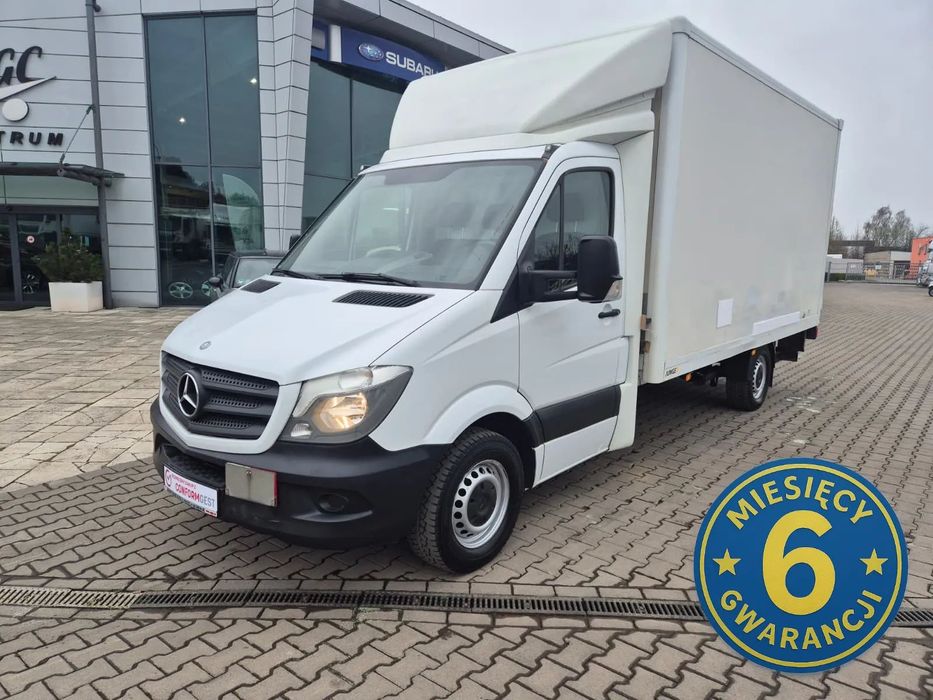 Mercedes-Benz Sprinter 316 CDi / KONTENER / WINDA  / TEMPOMAT / 3 MIEJSCA / 1 WŁ / SERWISOWANY  Tani ! Kontener 8 palet , winda na pilot, przebieg autostradowy, TOP!