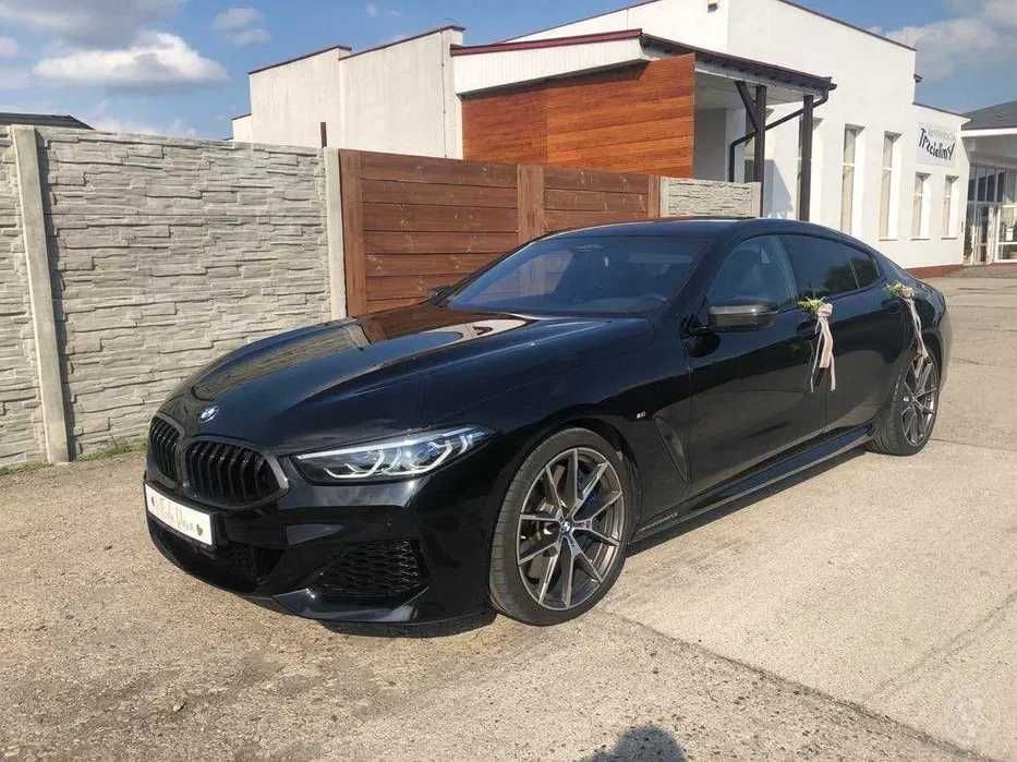 BMW M8 Gran Coupe | Auto na wesele | Samochód na ślub | Wynajem auta na wesele uroczystość