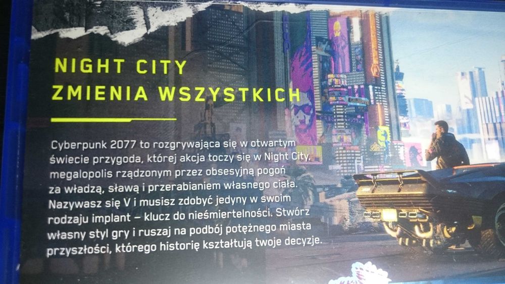Cyberpunk 2077 ps4 PL playstation 4 GTA spiderman Wiedźmin far cry