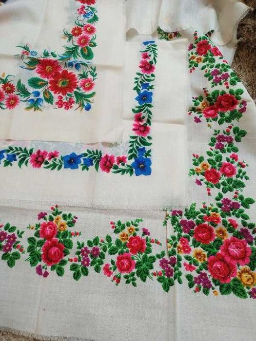 Хустка Платок В цветы Тернова Большая Разные