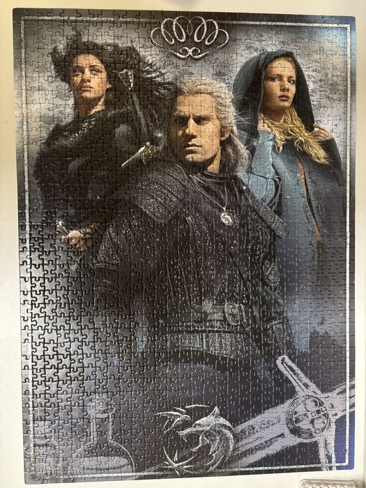 Puzzle Wiedźmin 1000 elementów