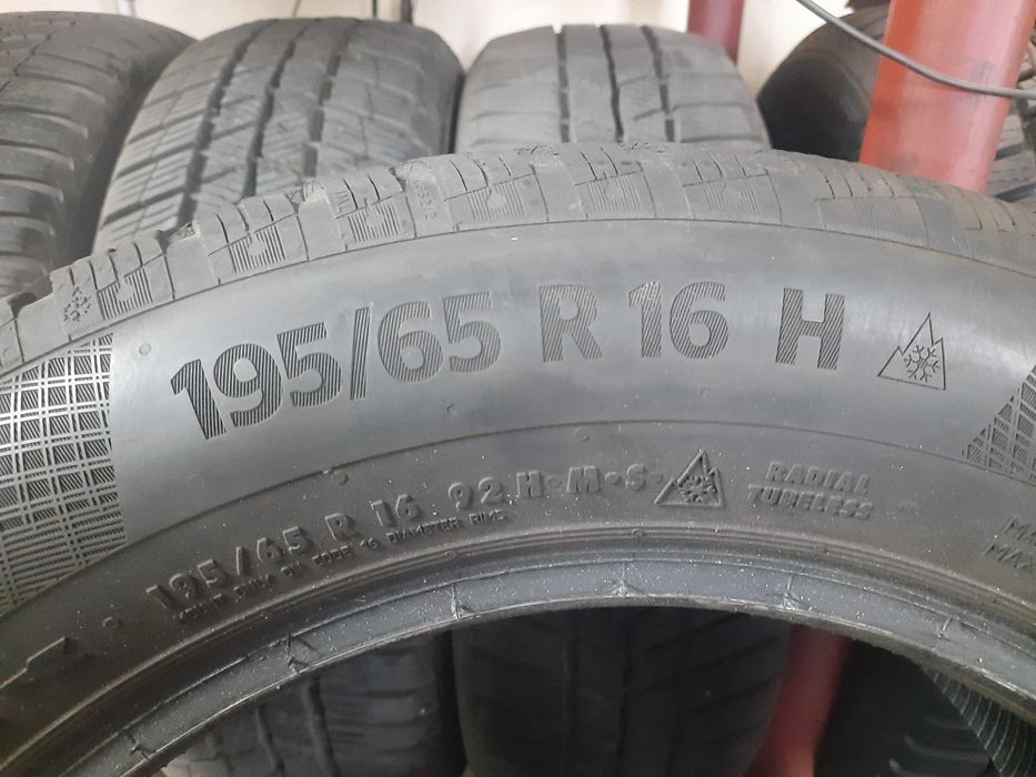 Opony Zimowe 195/65r16 Continental