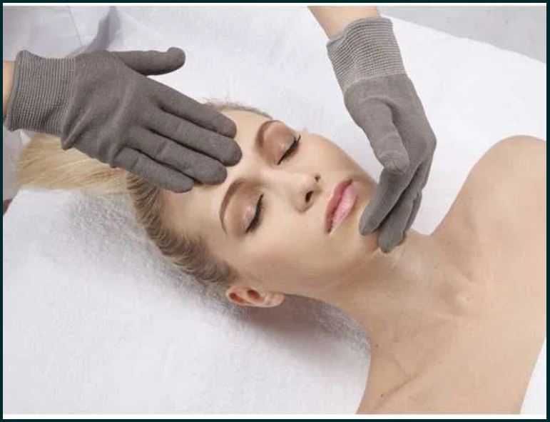 Аппарат микротоки для лица и тела с волшебными перчатками MAS8020