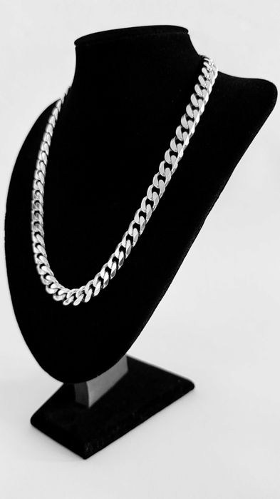 Srebrny Łańcuszek splot Pancerka 54,5 CM 111 GRAM ! PR. 925 Okazja !