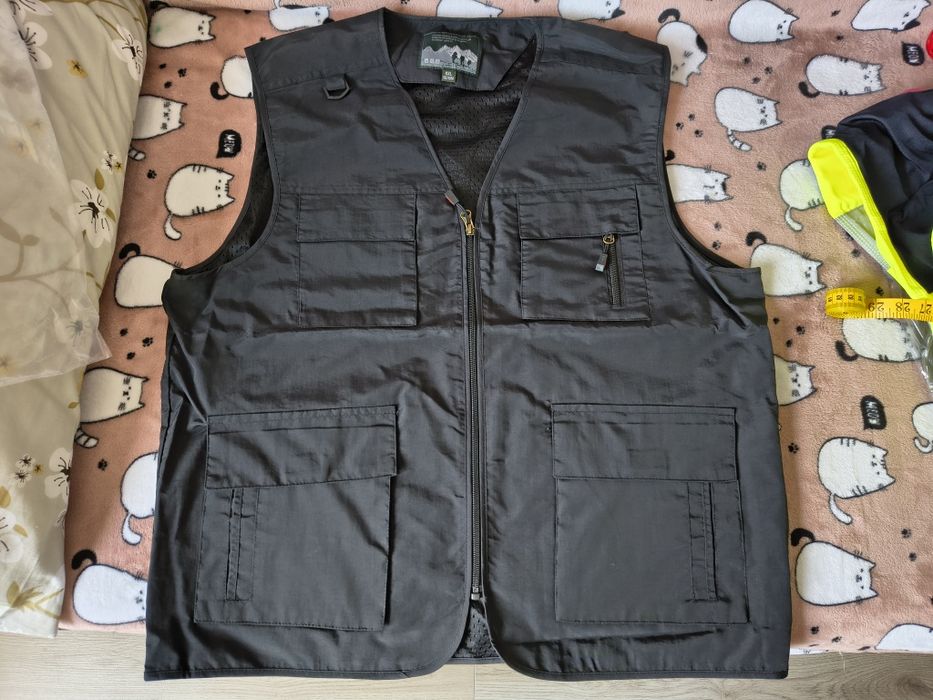 Жилетка тактична безрукавка для рибалки, відпочику
